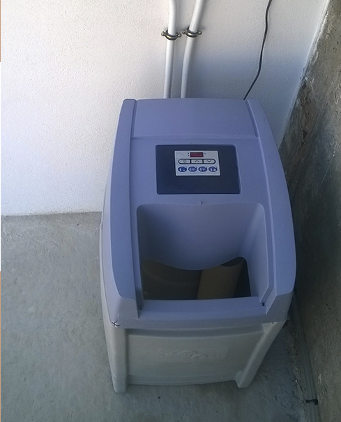 Instalación descalcificador de Agua