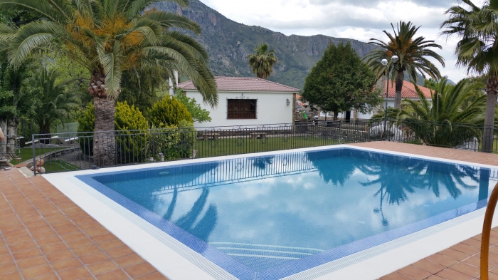 Climatización de piscina en Grazalema
