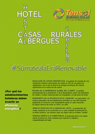 folleto eficiencia energética Tensol